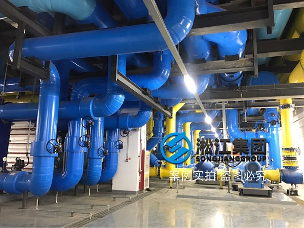 京东方泵房配套淞江集团橡胶接头