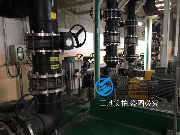 苏州三星机电工厂配套EPDM同心异径橡胶接头案例